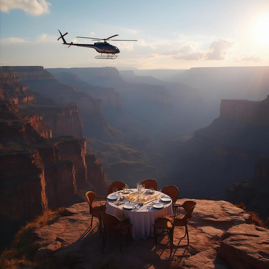 Private Grand Canyon Helicopter Tour with Hilton Tmtp