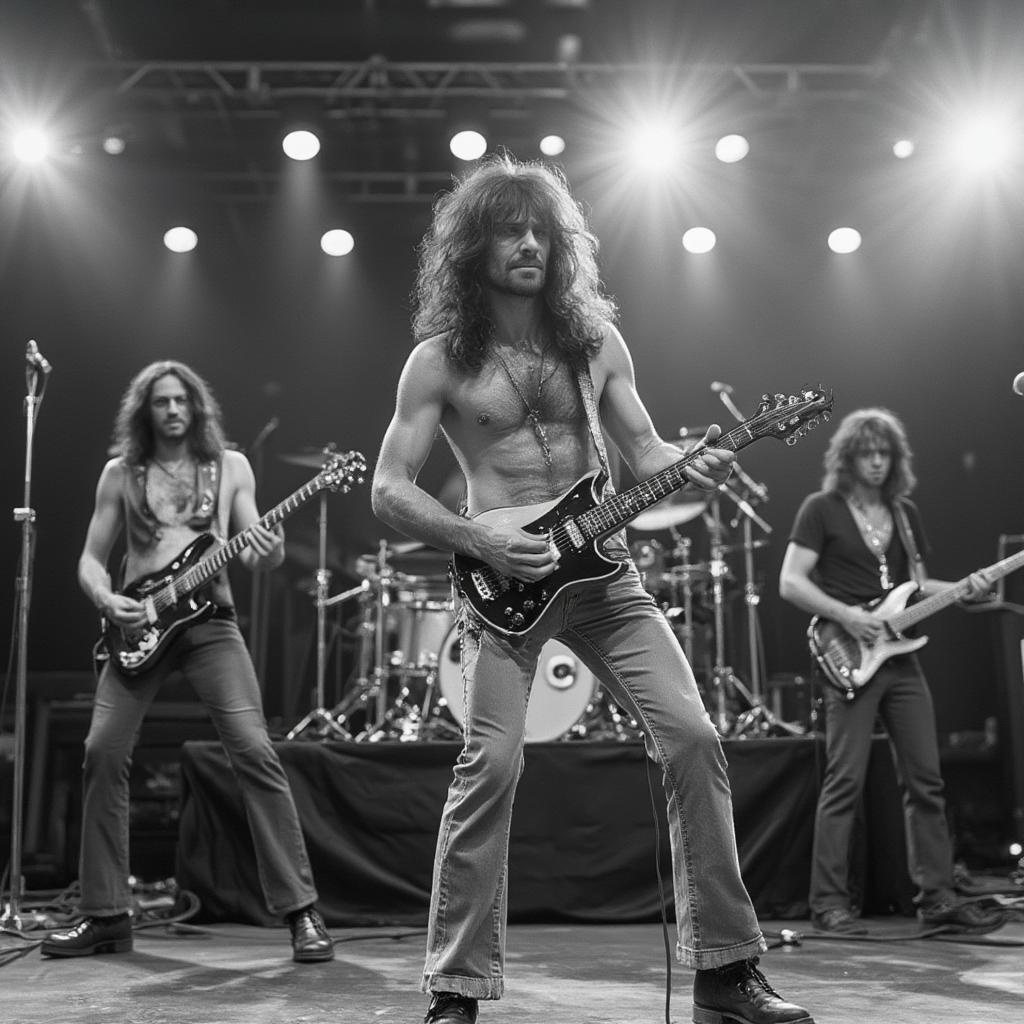 Grand Funk Railroad Performing Live in 1970