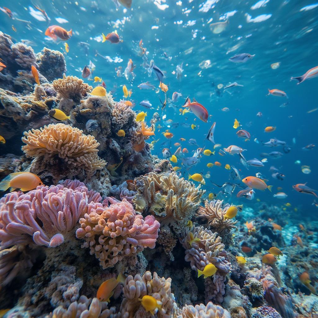 great barrier reef underwater life