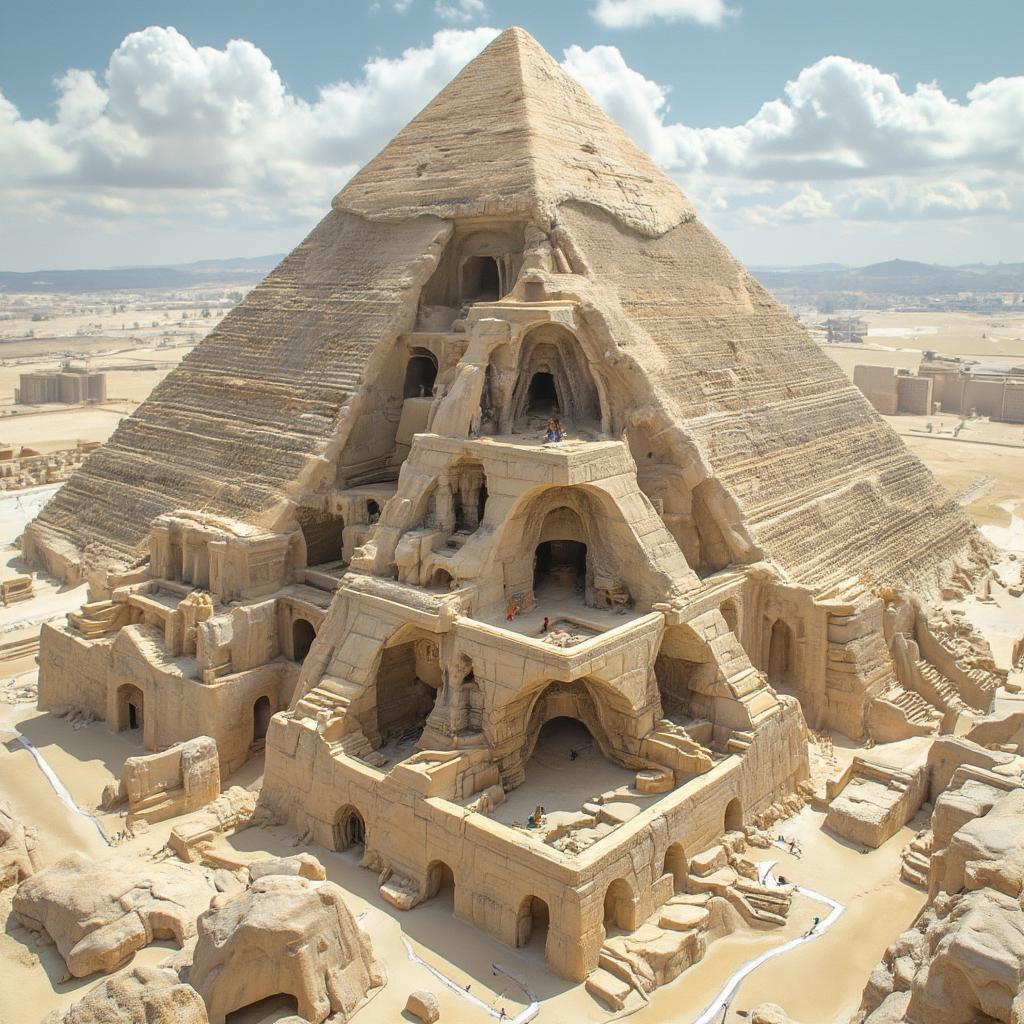 Great Pyramid of Giza hidden chambers