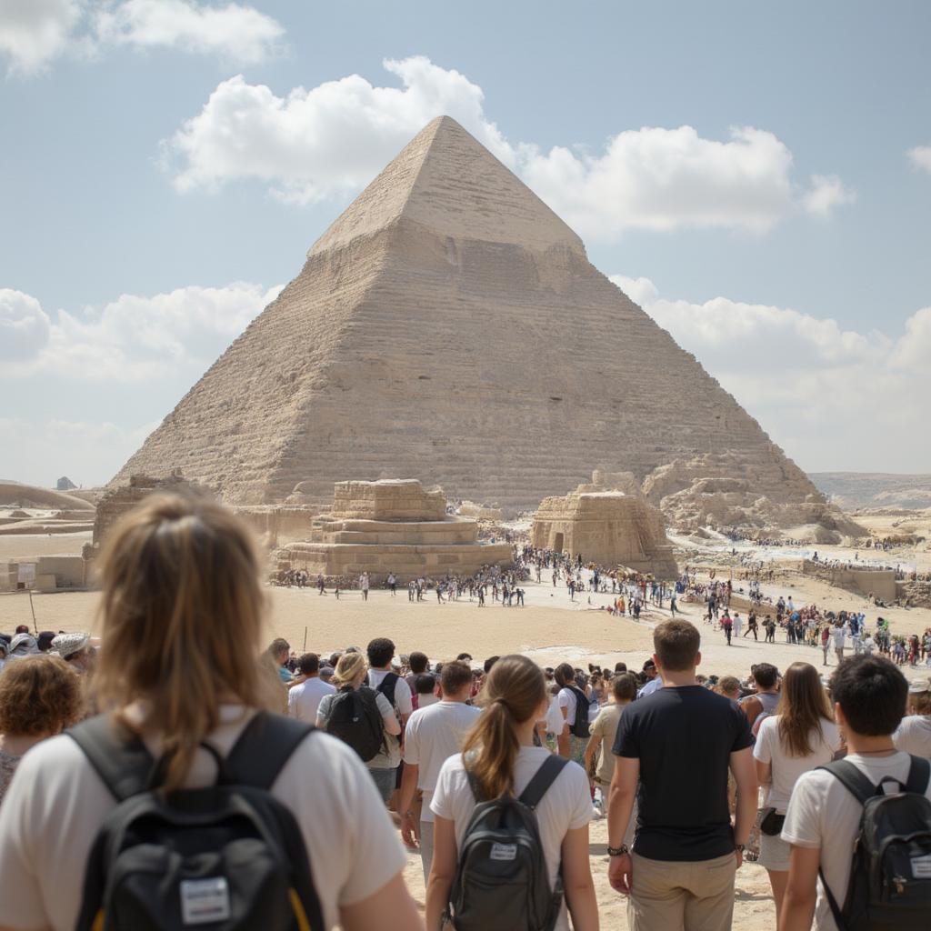 The Great Pyramid of Giza as a Modern Tourist Destination