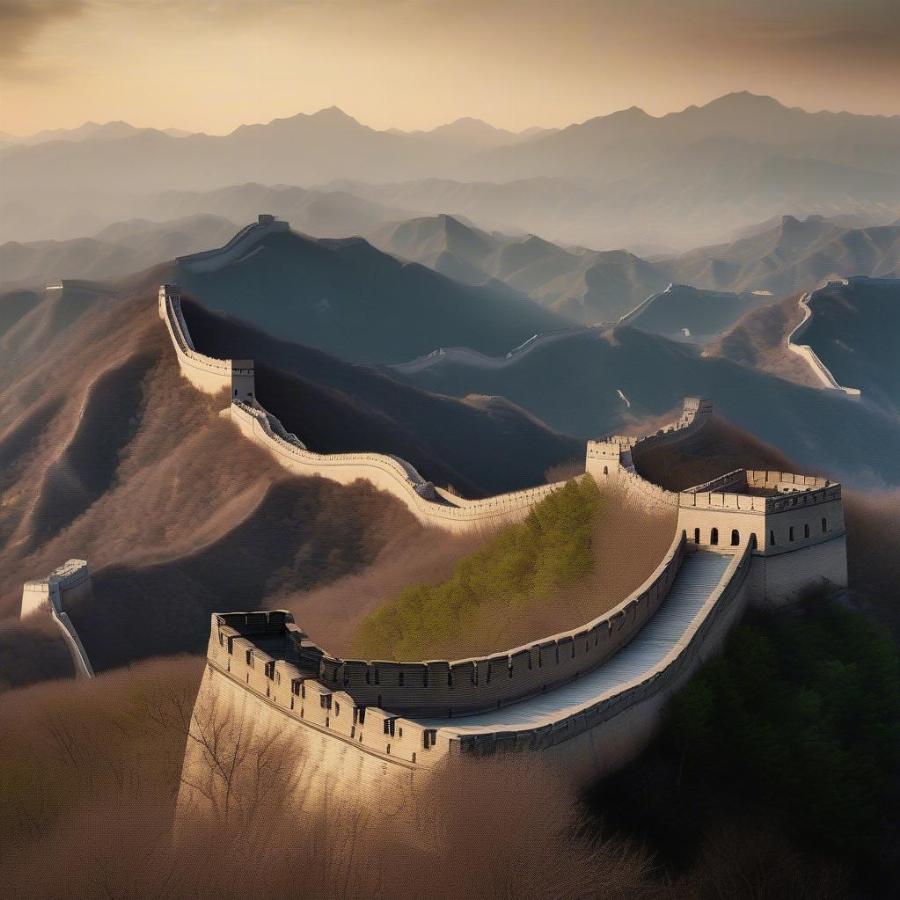 Great Wall of China as a Symbol of Defense and Engineering Marvel