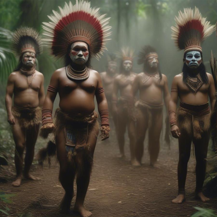 The Green Inferno Amazon Tribe Depiction