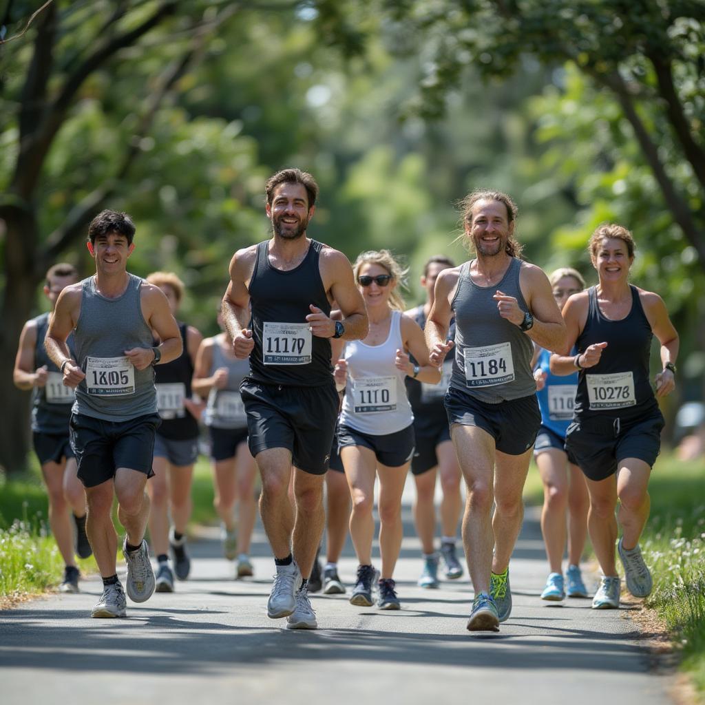 group-friends-running-movember-60km-challenge