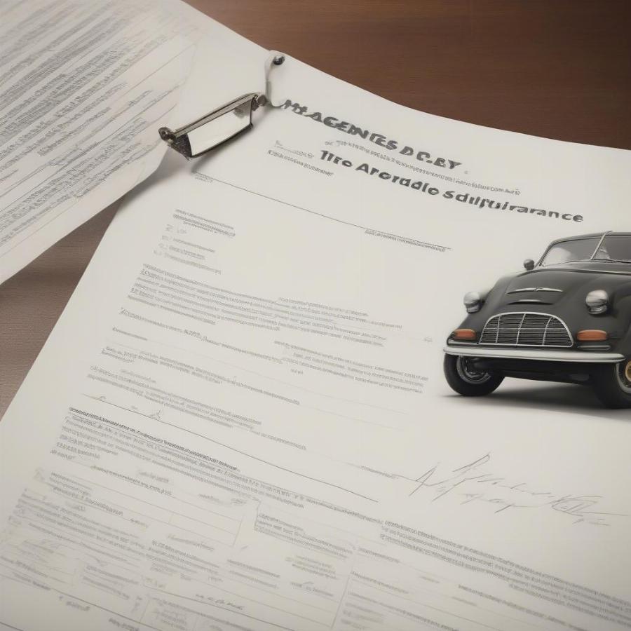 Hagerty Classic Car Insurance Policy Document