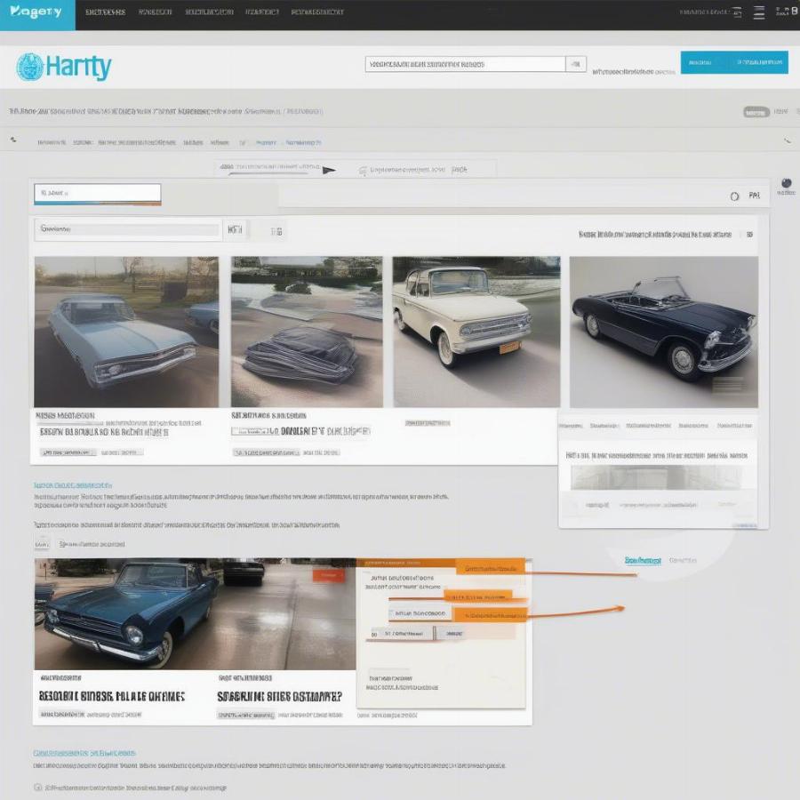 Using Hagerty's search filters to effectively find the right classic car based on year, make, model and price range.