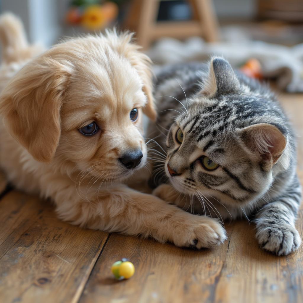 dog-cat-play-together