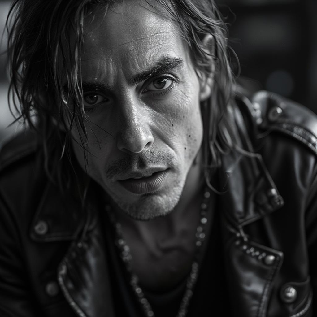 Iggy Pop Recording New Album Studio Session