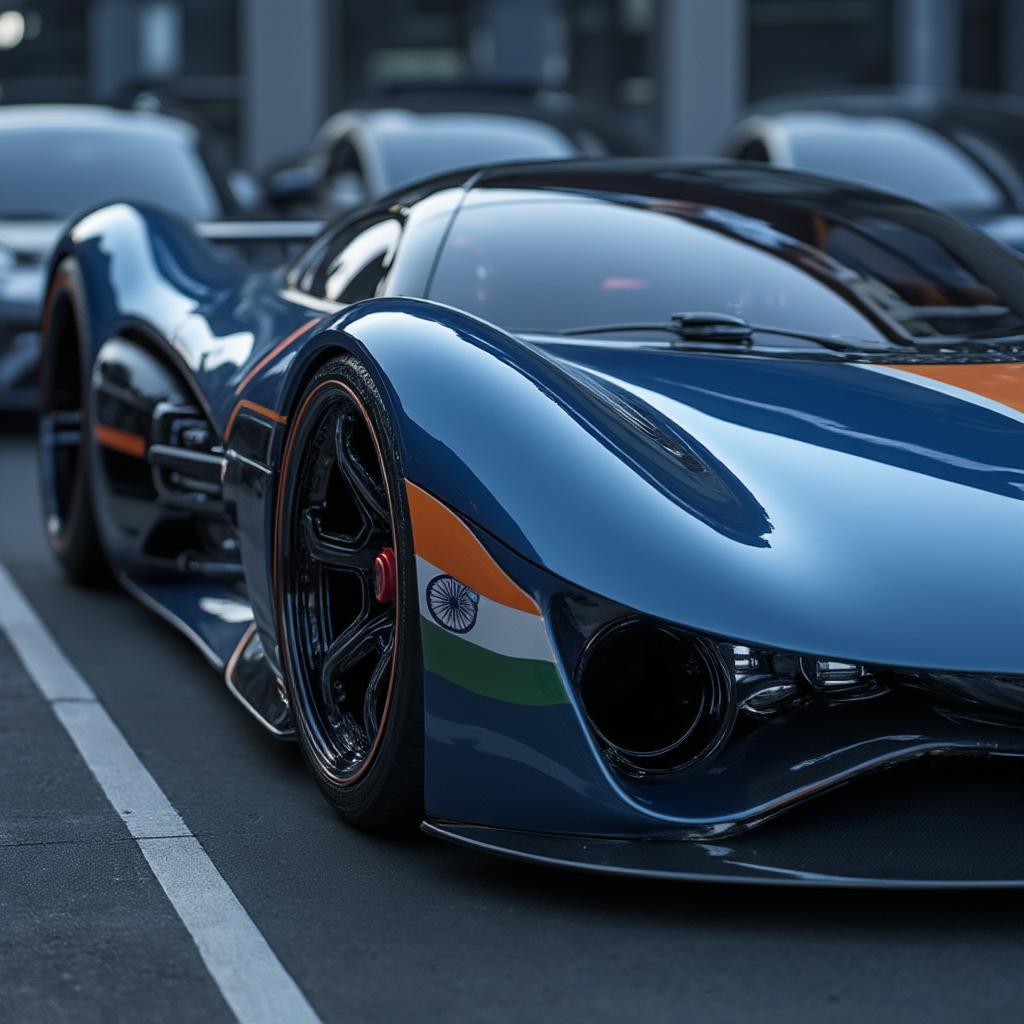 indian supercar concept render