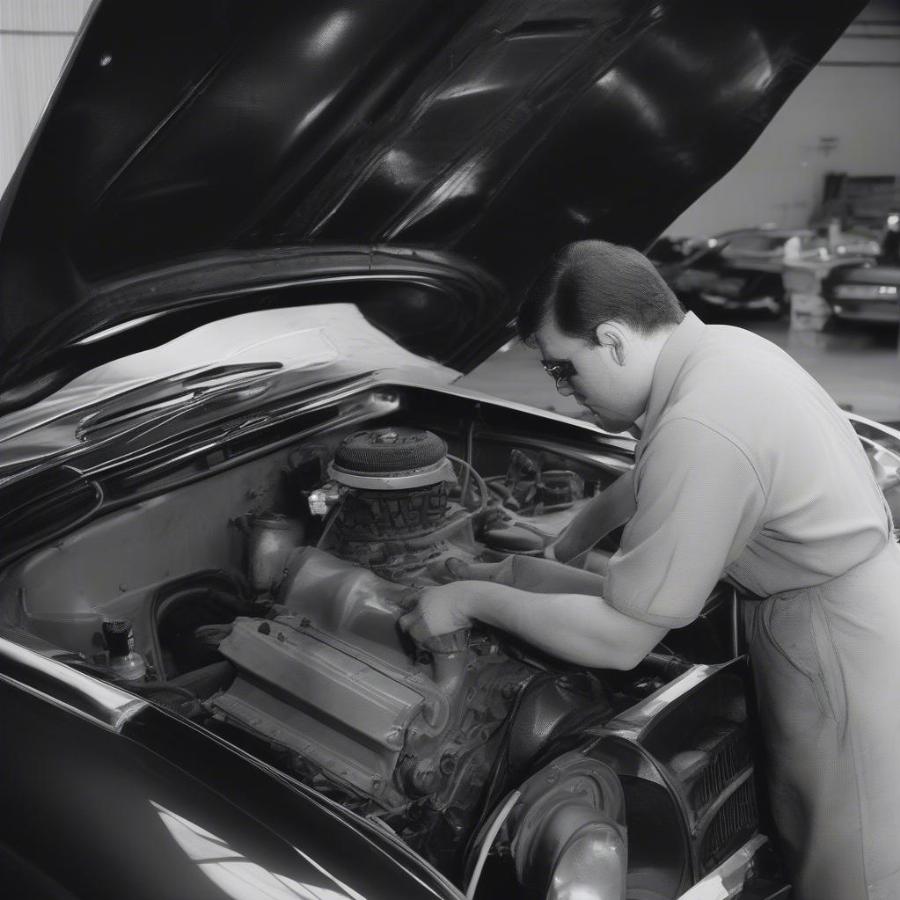 Inspecting a Classic Alfa Romeo Engine: Ensuring Mechanical Soundness