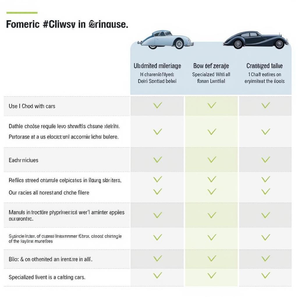 Comparing Classic Car Insurance Options