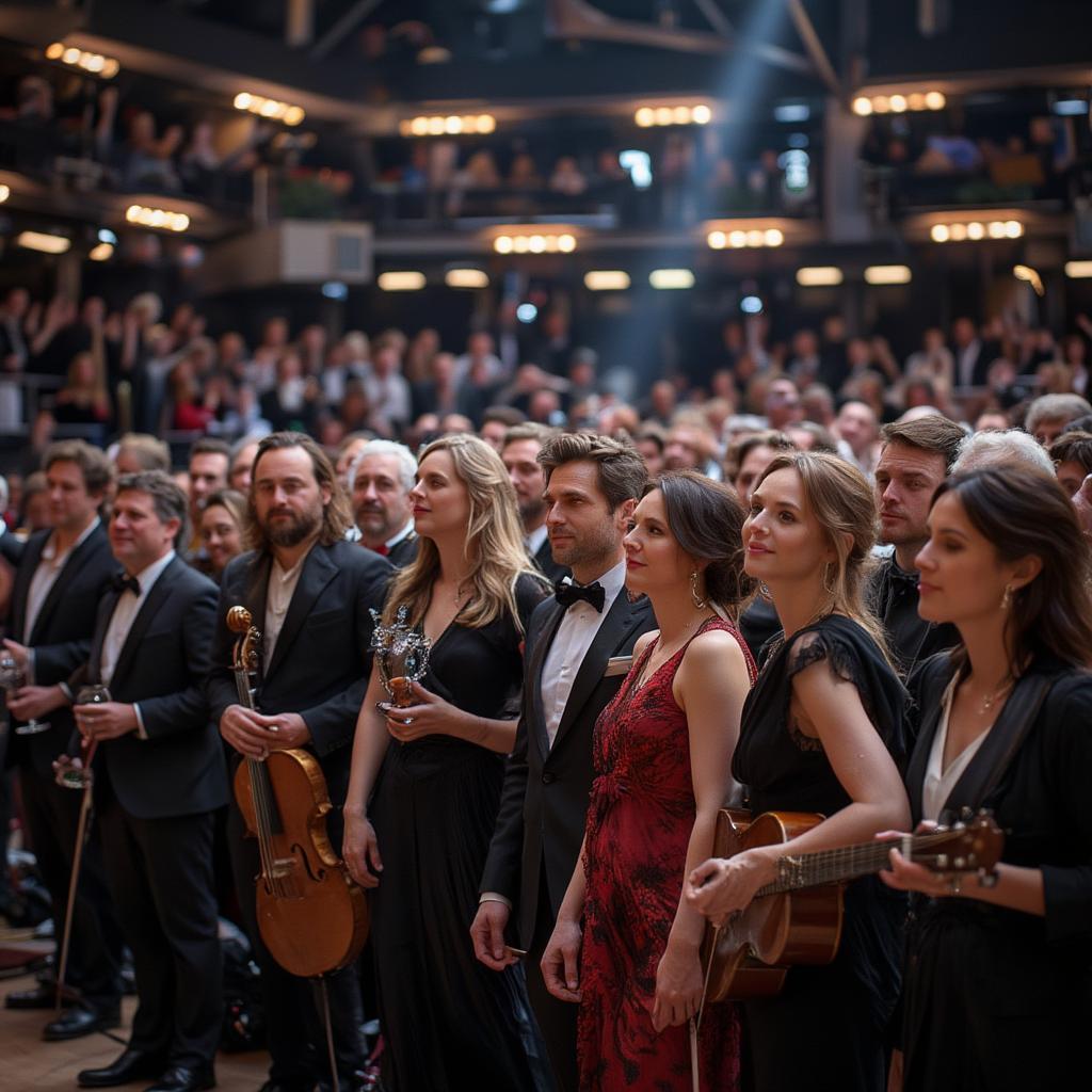 Irish Music Awards Ceremony Celebrating Irish Talent