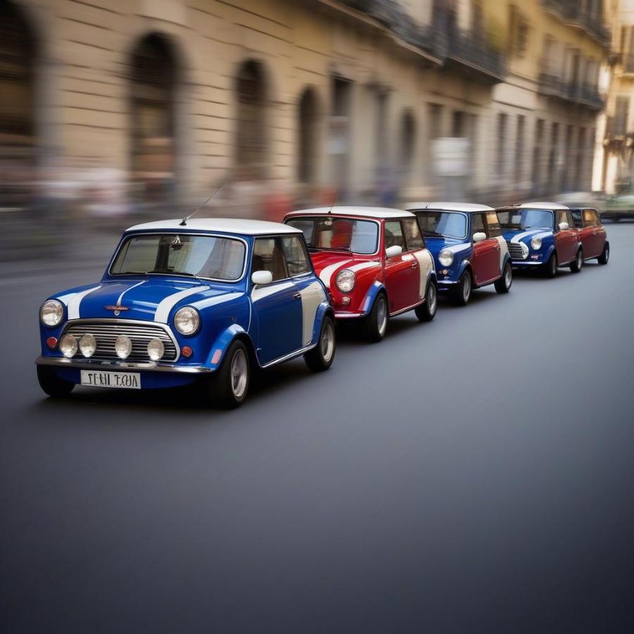 The Italian Job's Iconic Mini Cooper Chase Scene