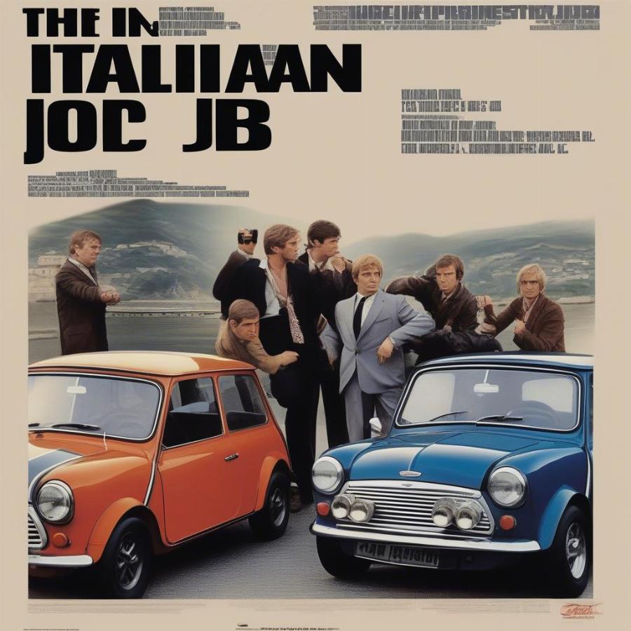 Original Italian Job Movie Poster