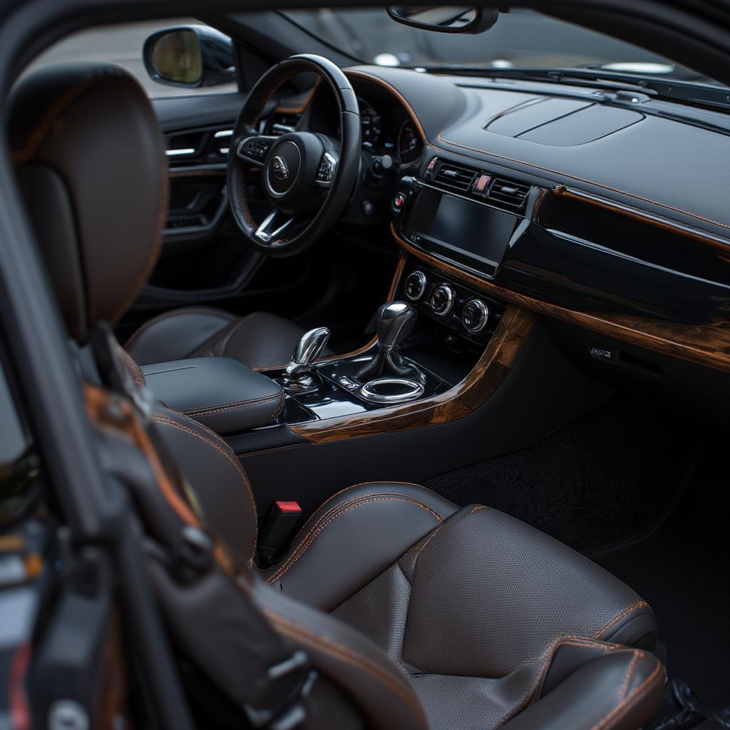 Jaguar most expensive customized model with bespoke interior and personalized features