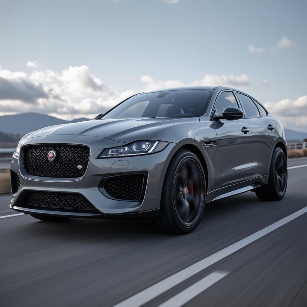 Jaguar most expensive exterior view with sleek design and premium finishes