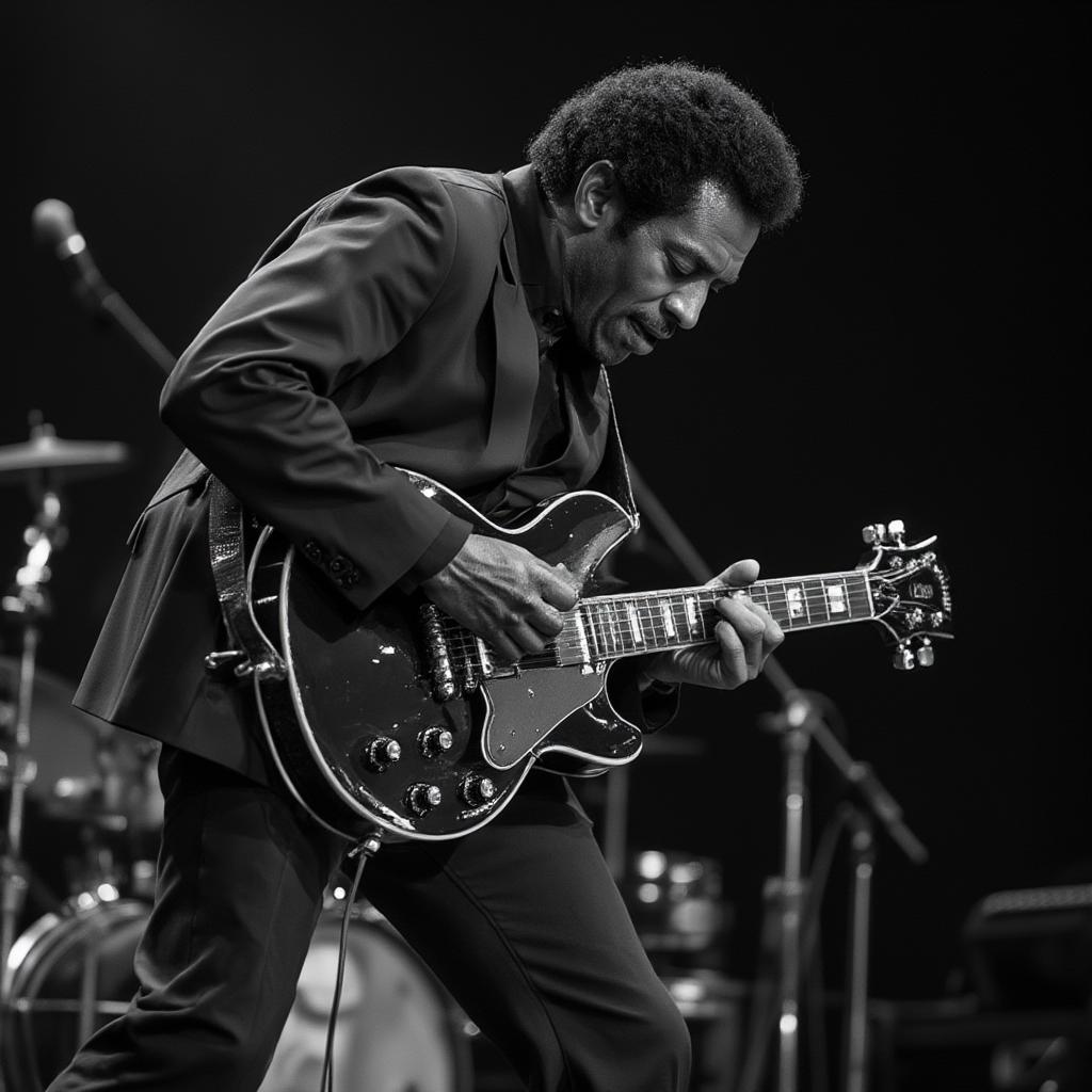 Chuck Berry's iconic guitar solo