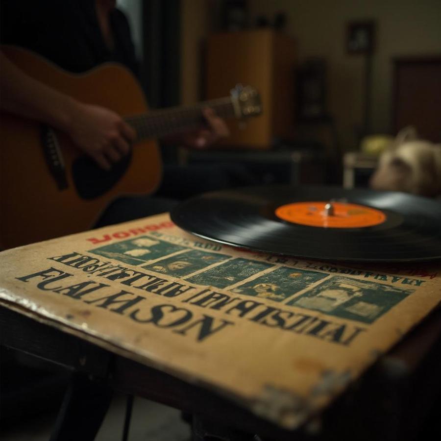 Johnny Cash at Folsom Prison Vinyl Record