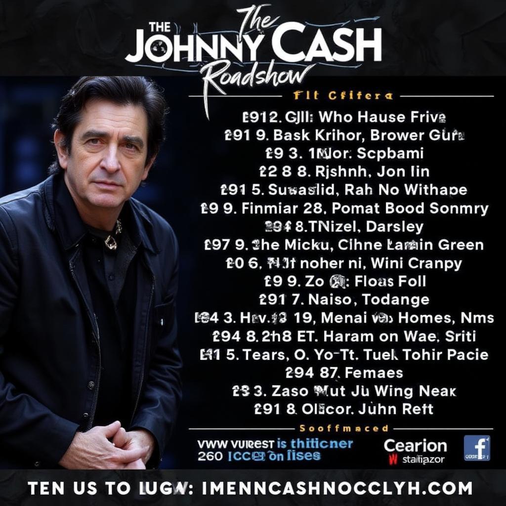 Johnny Cash Roadshow 2023 Tour Dates