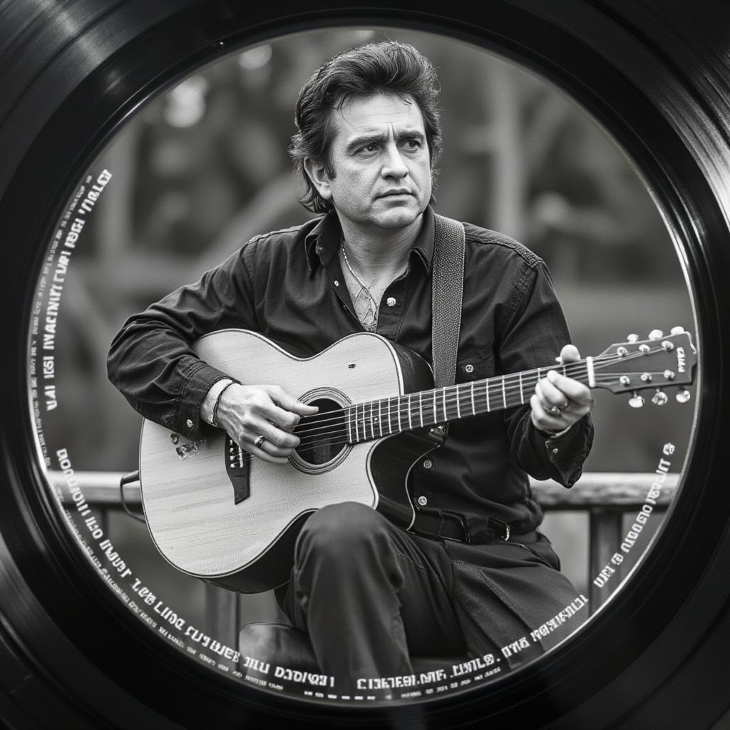 johnny cash i walk the line single cover