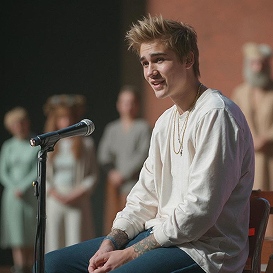 Justin Bieber raising awareness for Lyme disease