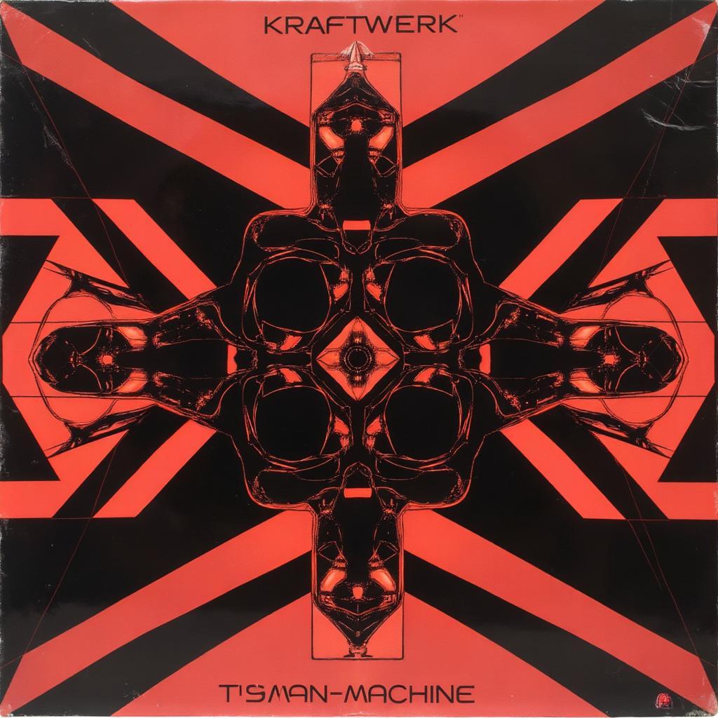 Kraftwerk Man Machine Album Cover