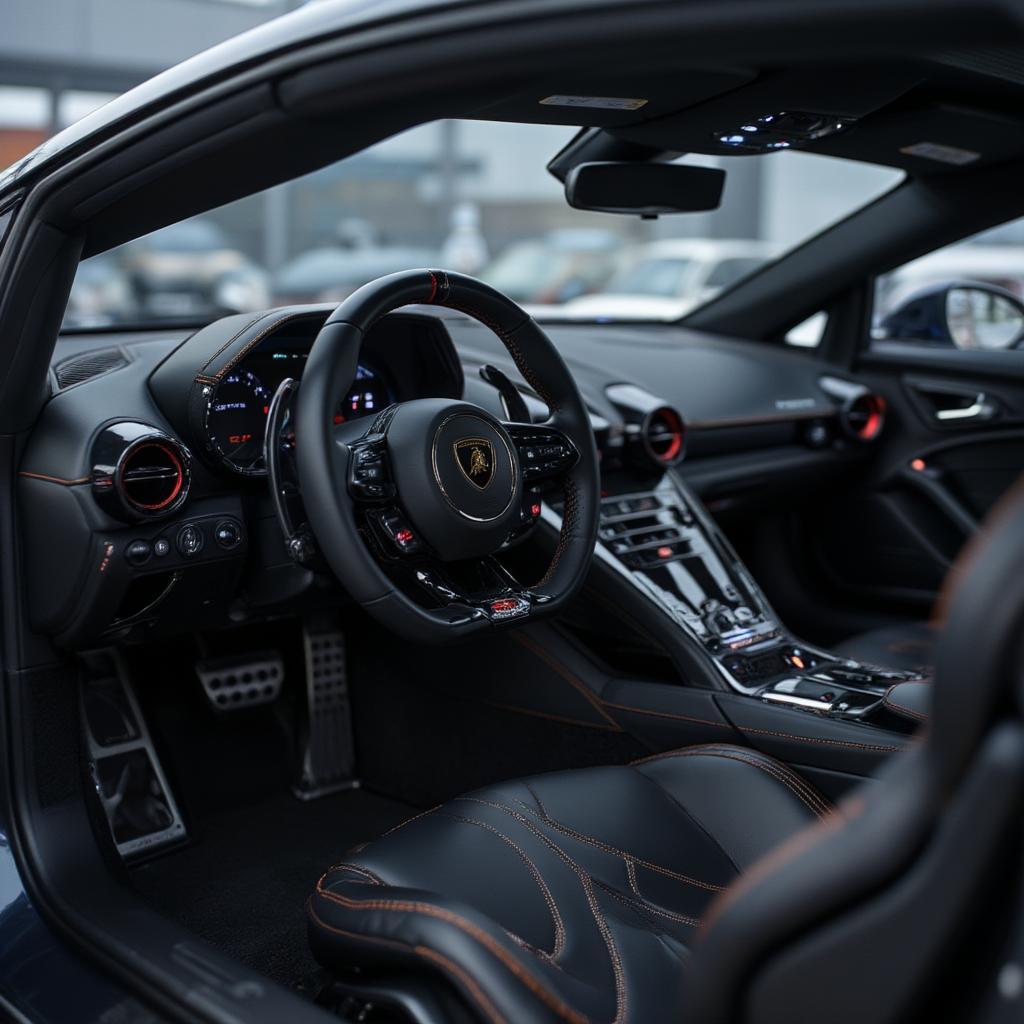 Lamborghini Aventador Ultimae Interior