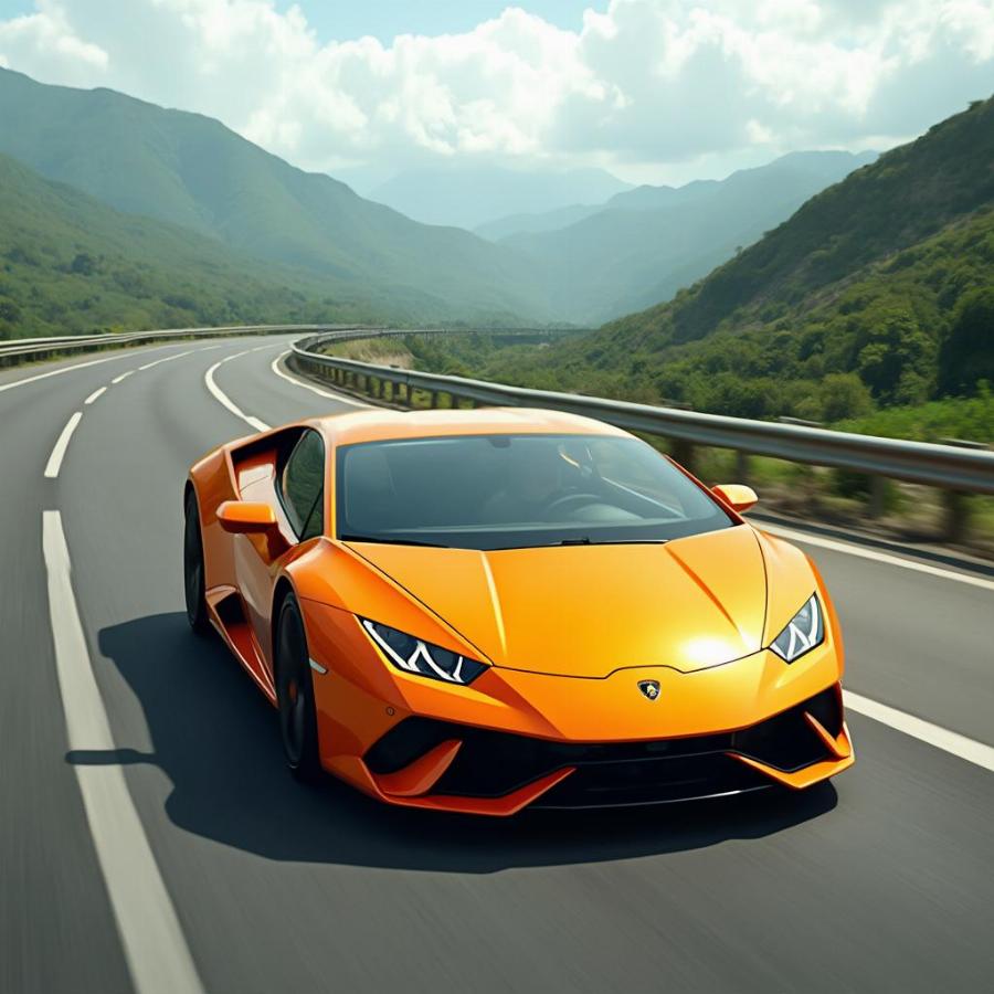 Lamborghini Huracan on Indian Roads