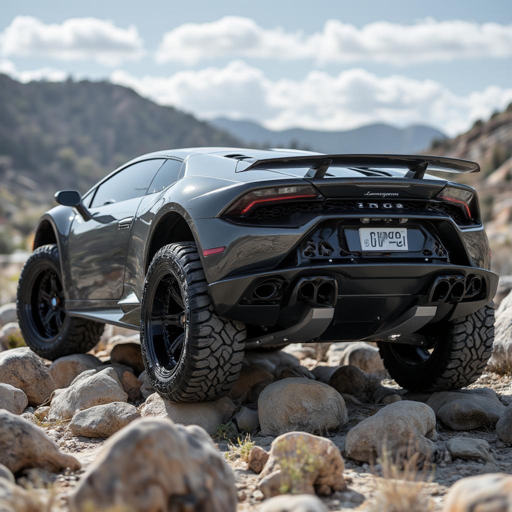 lamborghini huracan sterrato side profile