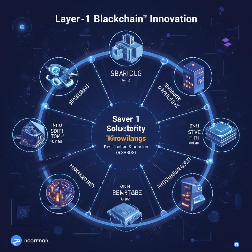 Layer-1 Blockchain Innovations Visualization