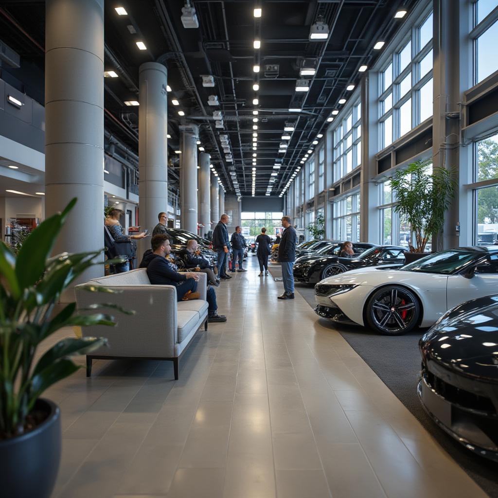 lexington dealership interior