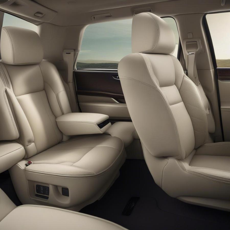 Lexus GX Interior with Luxury Features