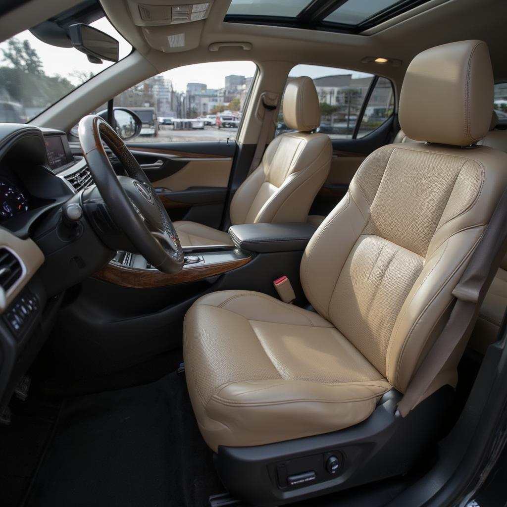 Lexus RX 350L Luxury Interior: A Symphony of Comfort and Elegance