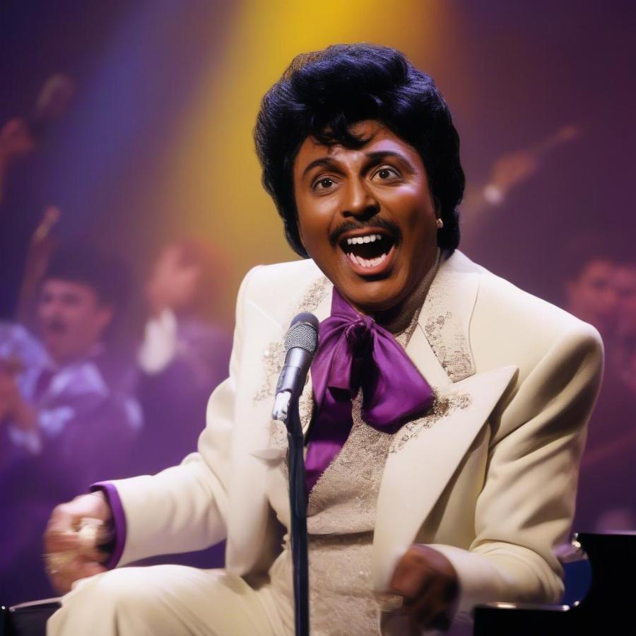 Little Richard performing live in the 2000s