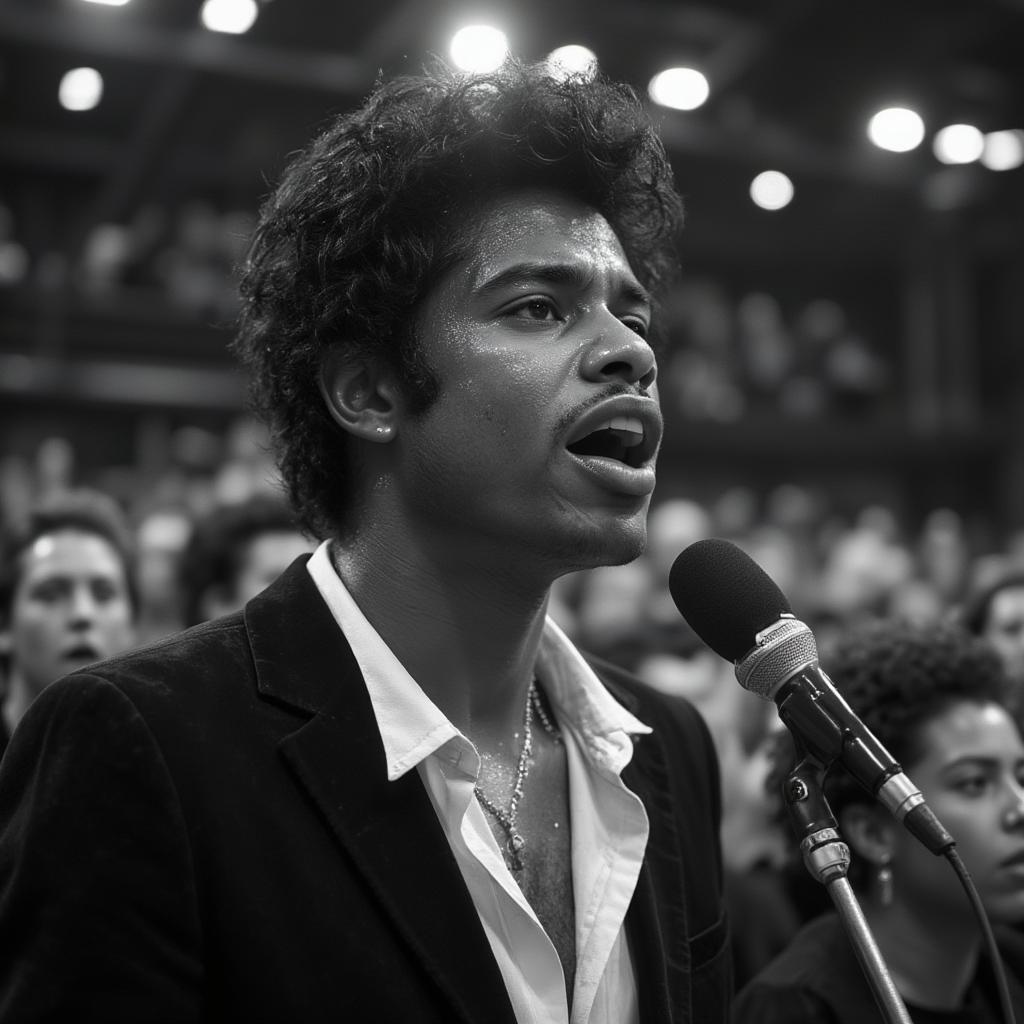 Little Richard Singing in Church Choir as a Child