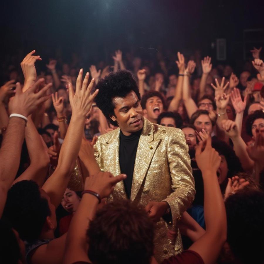 Little Richard Electrifies a Crowd