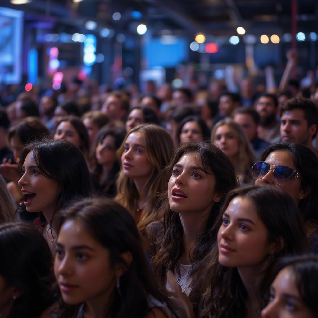 Live Music Venue Crowd