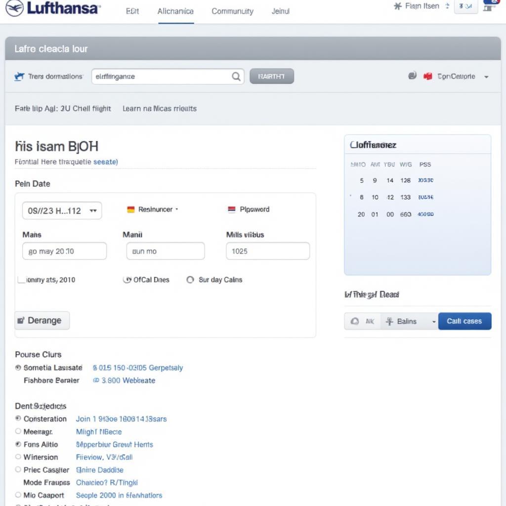 lufthansa-online-booking-platform