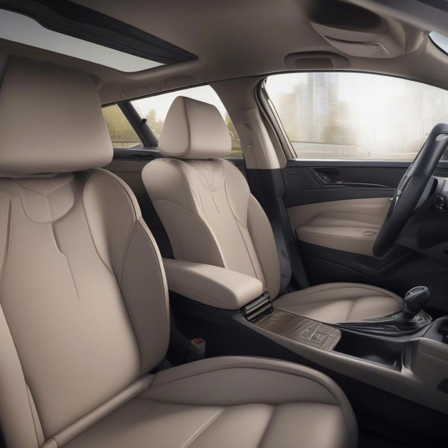 Luxurious Interior of a Hatchback in India