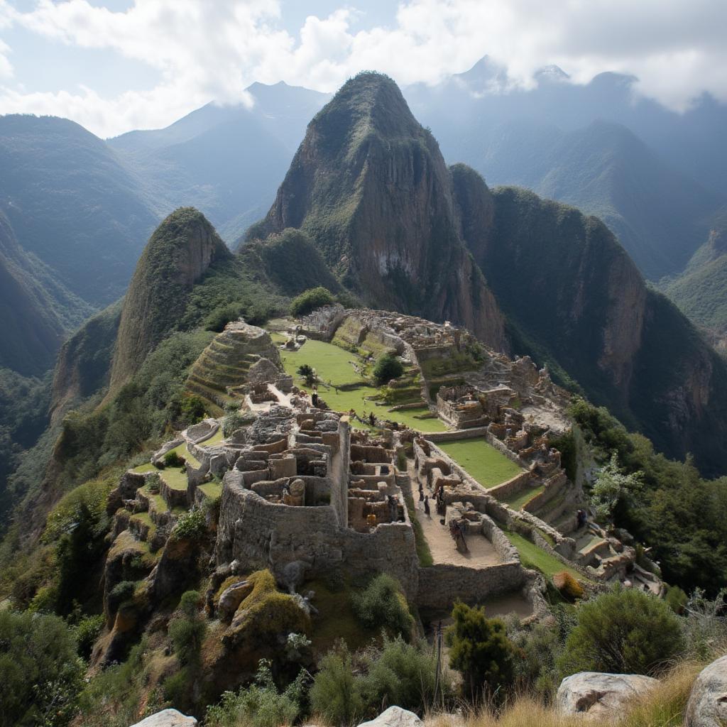 Machu Picchu, the lost city of the Incas, a New 7 Wonder of the World.