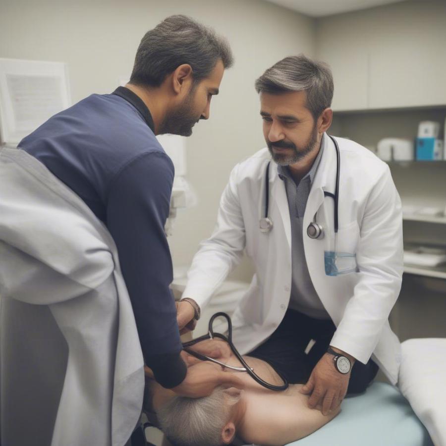 Regular Check-up at a Male Health Clinic