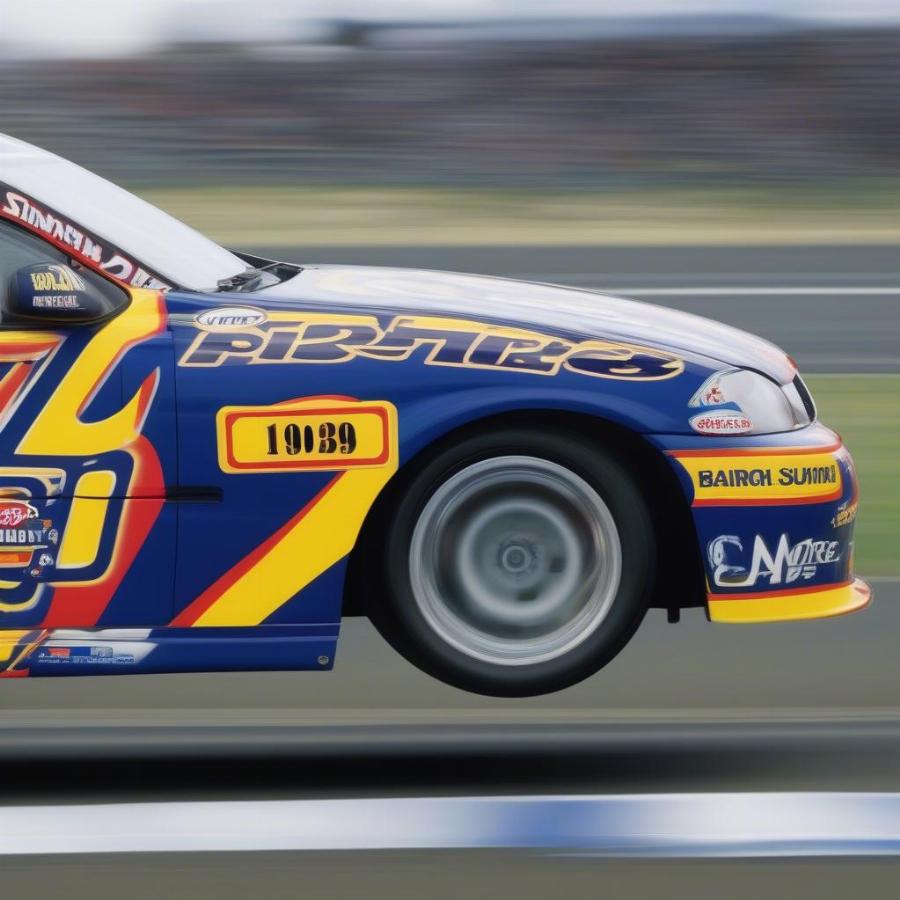 Marcos Ambrose's Pirtek Falcon BA in 2003