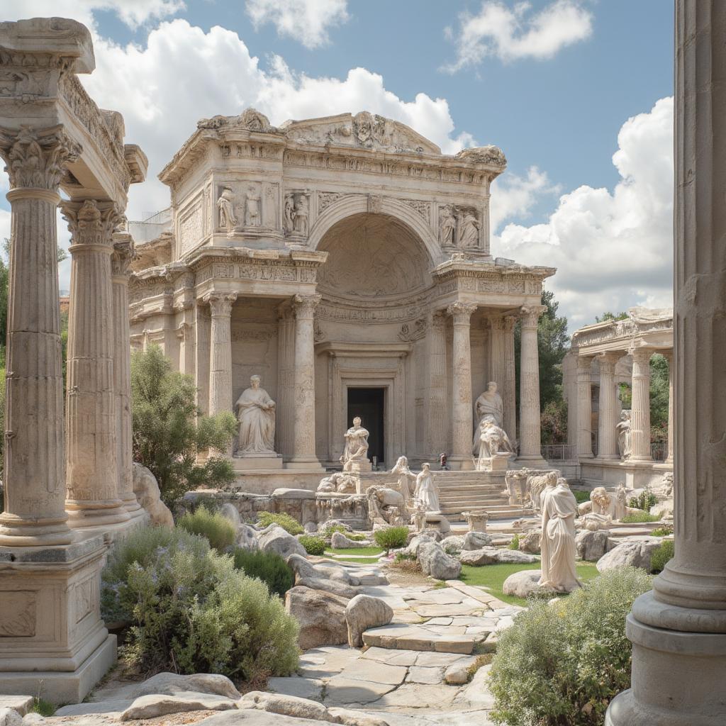 mausoleum-halicarnassus-ancient-tomb