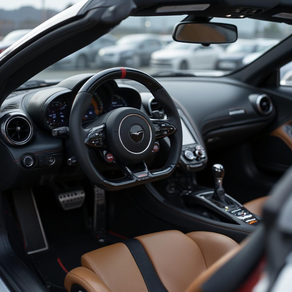 mclaren 650s spider interior details and technology