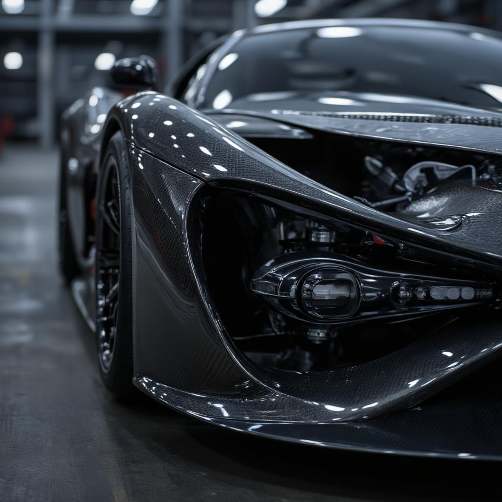 mclaren 720s carbon fiber chassis lightweight design