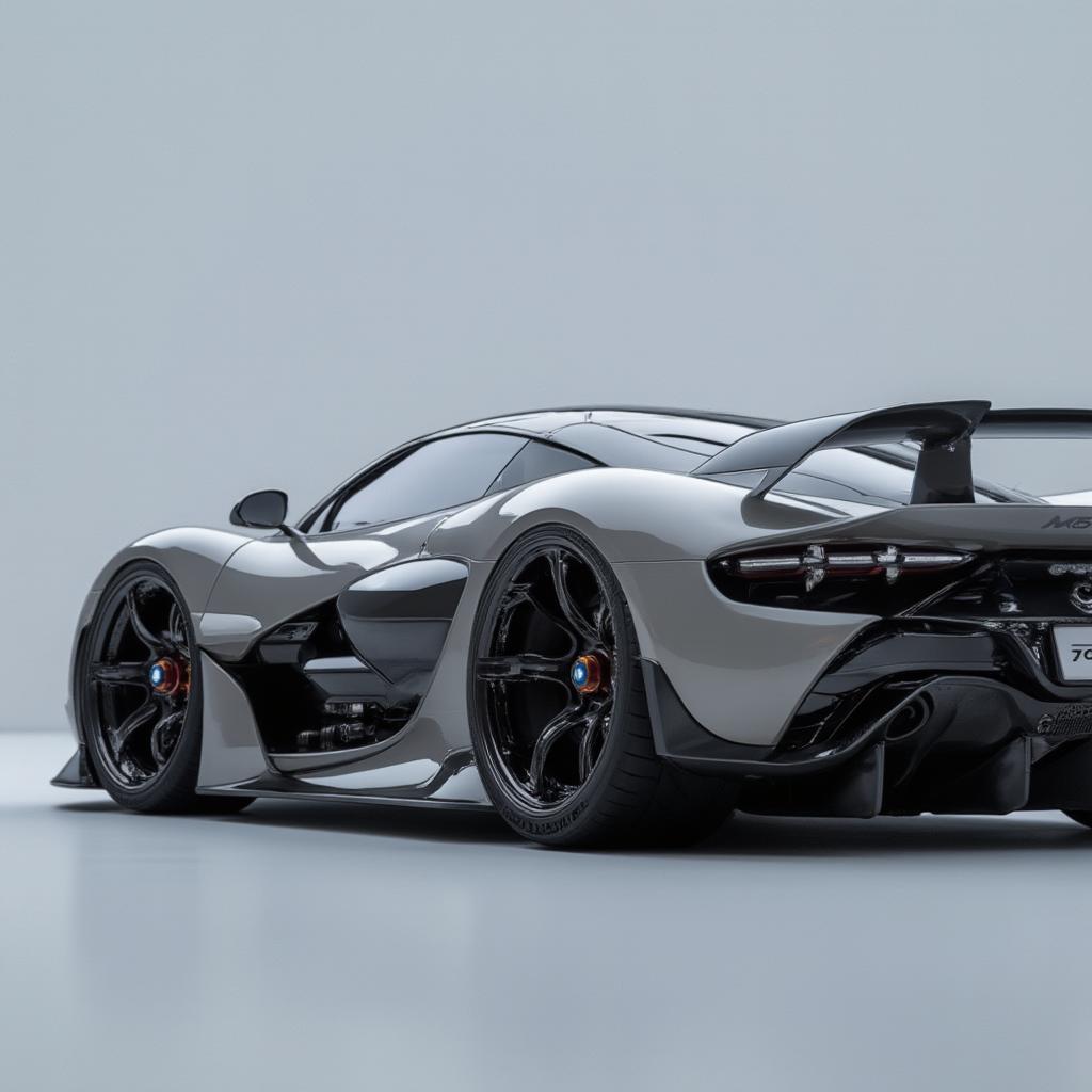 mclaren 720s aerodynamic design side profile