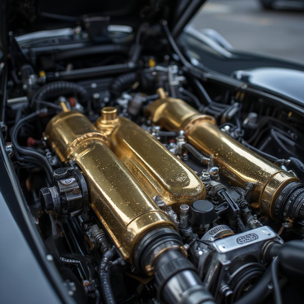 1992 McLaren F1 Engine Bay Detail