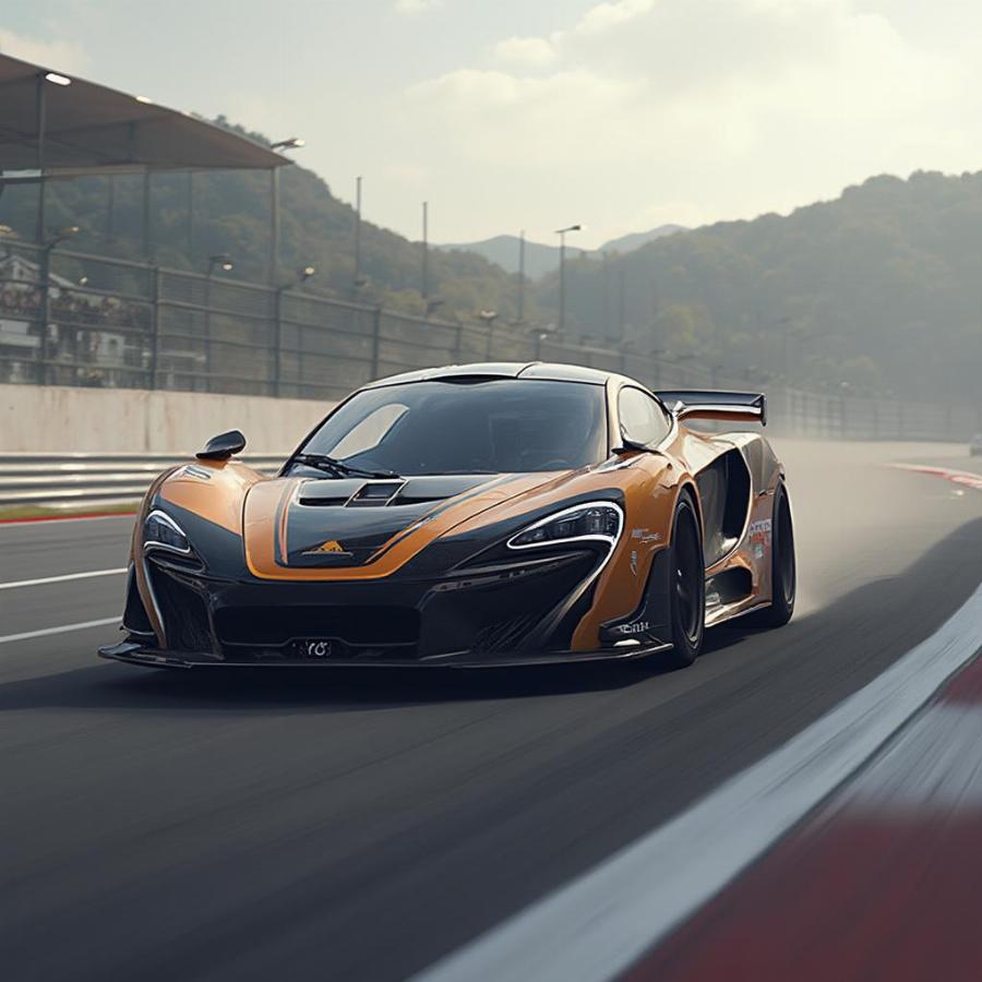 McLaren P1 on Track: Unleashing its Performance Potential