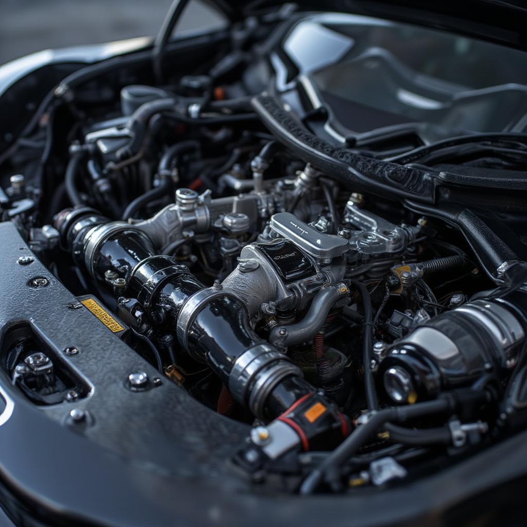 mclaren p1 used engine bay