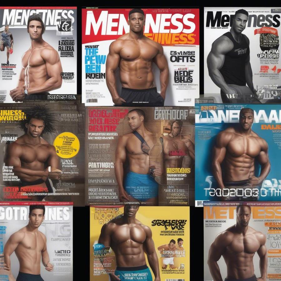 Examples of Men's Fitness Magazine Covers